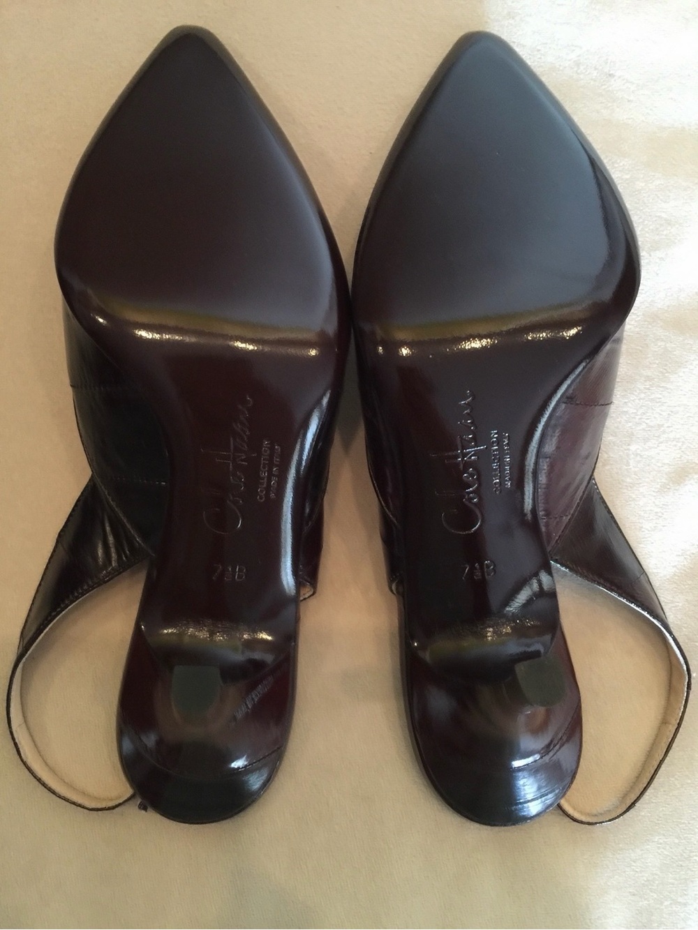 Cole Haan Chantel sling eelskin-NWB-size 7.5B - Picture 6 of 10